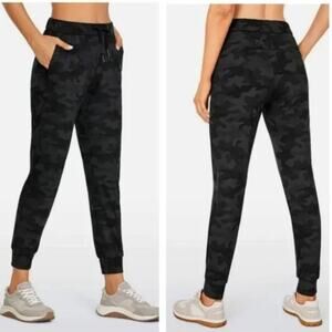 CRZ YOGA jogger camp camouflage athletic athleisure lounge pants Pilates…
